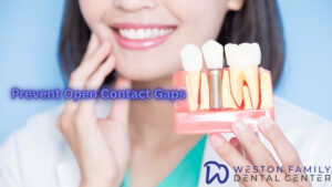 prevent open contact implant