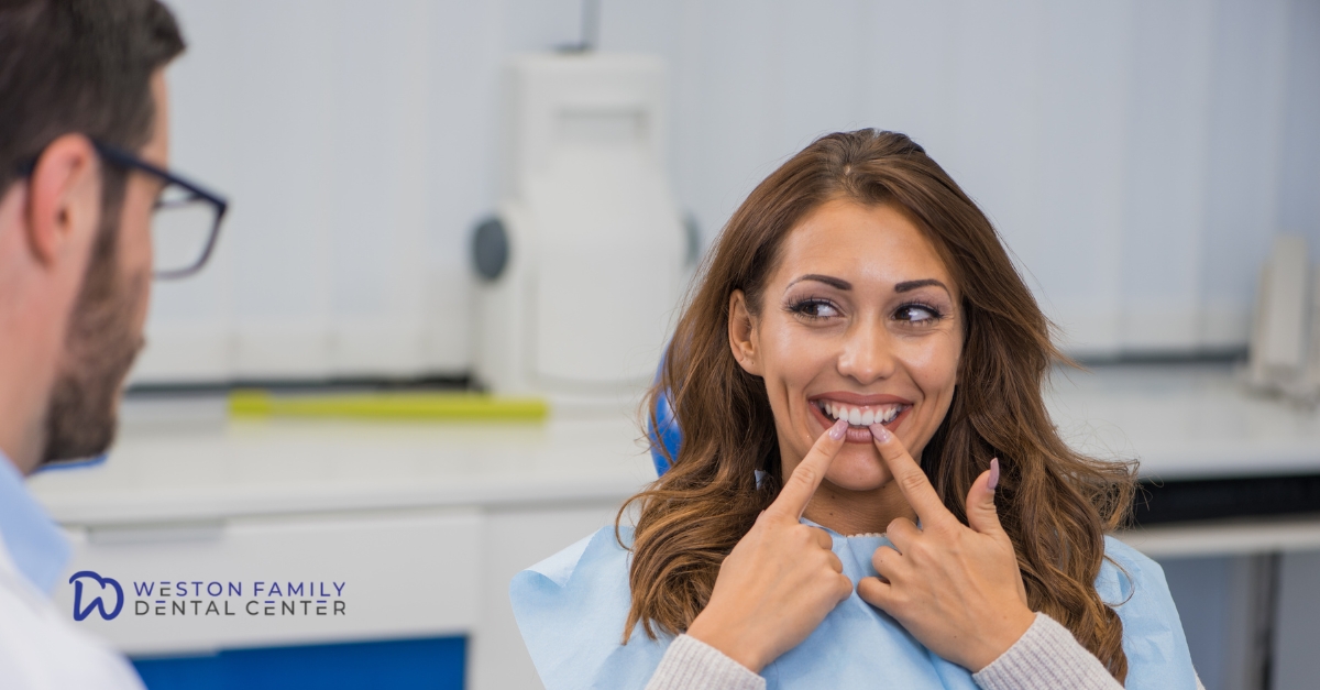 Patient taking treatment at Emergency Dentist in Weston